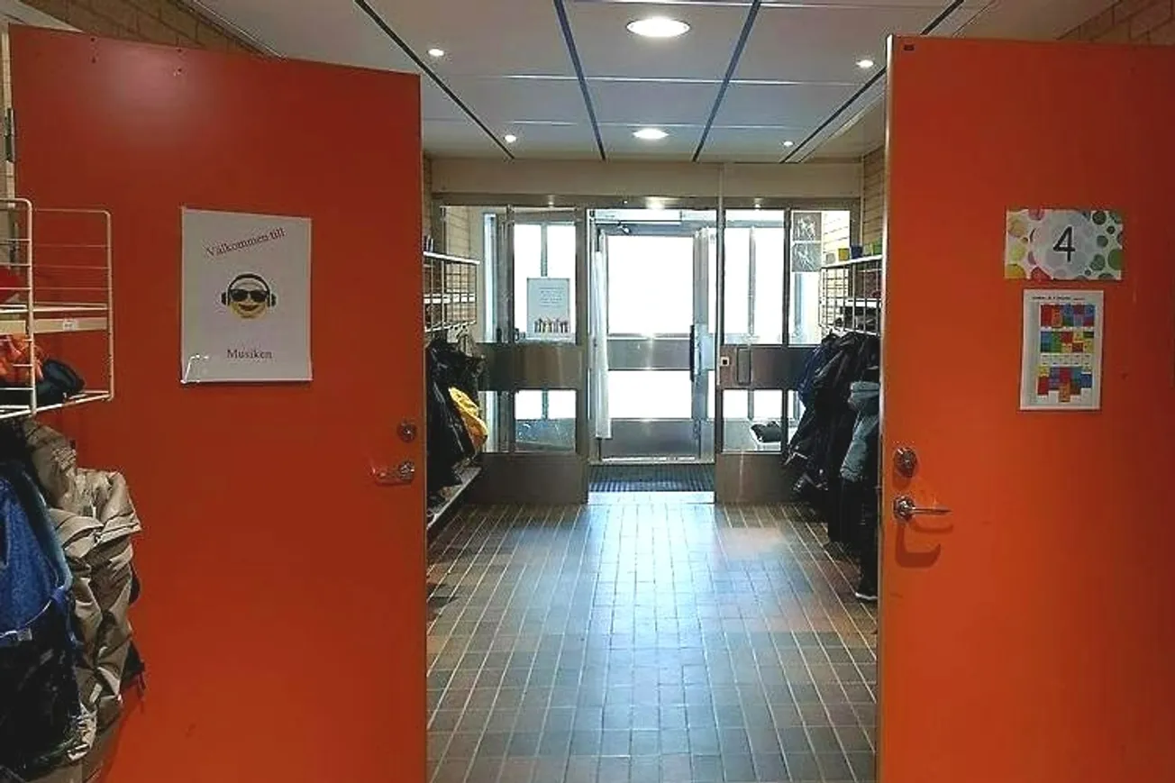 Inomhusmiljö på Granbergsskolan.