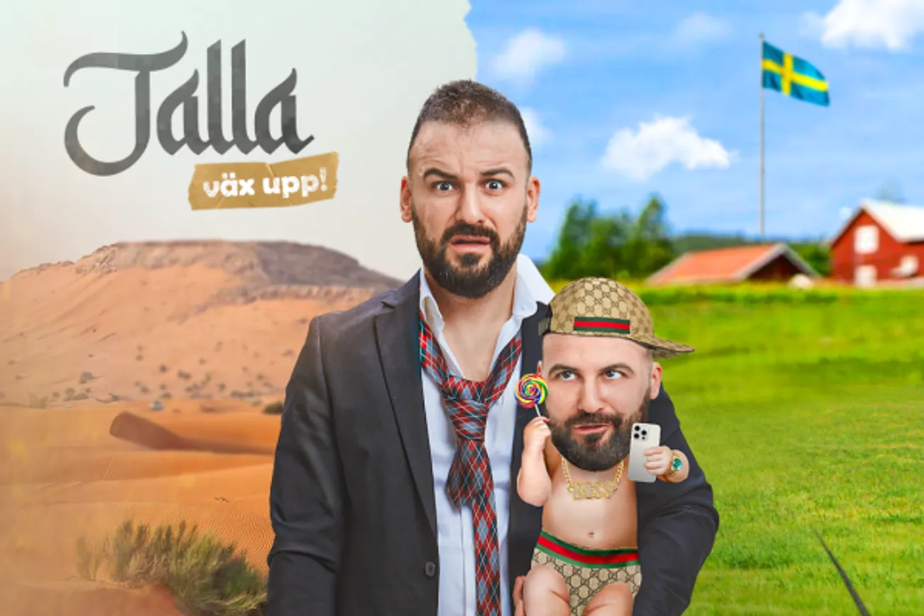 Montagebild med Diyari Mahmoud.