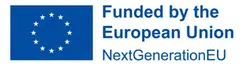 EU-logotyp: Europeiska unionens flagga bredvid texten 'Funded by the European Union - NextGenerationEU