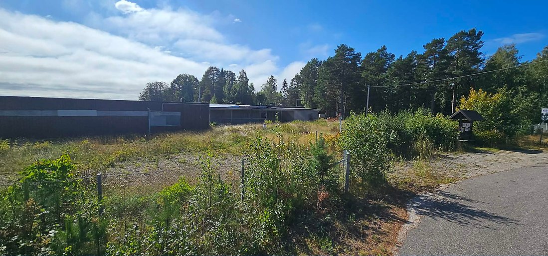 Bild på anläggningen vid Tranvikens havsbad.