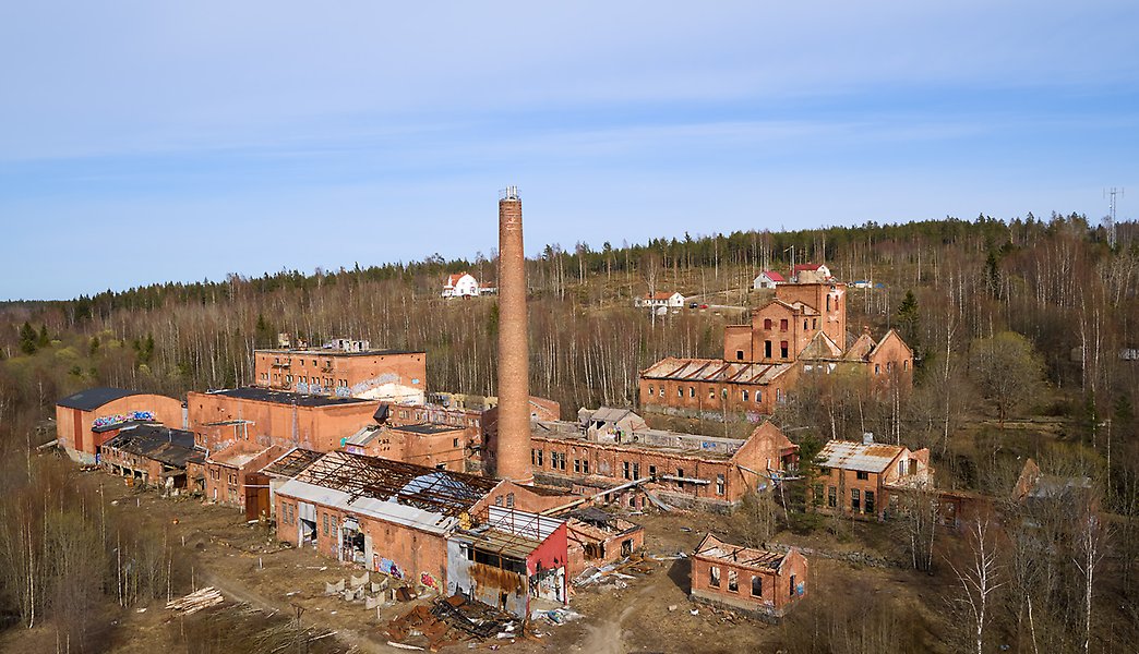 Nyhamnsfabriken. Foto: Torbjörn Bergkvist.