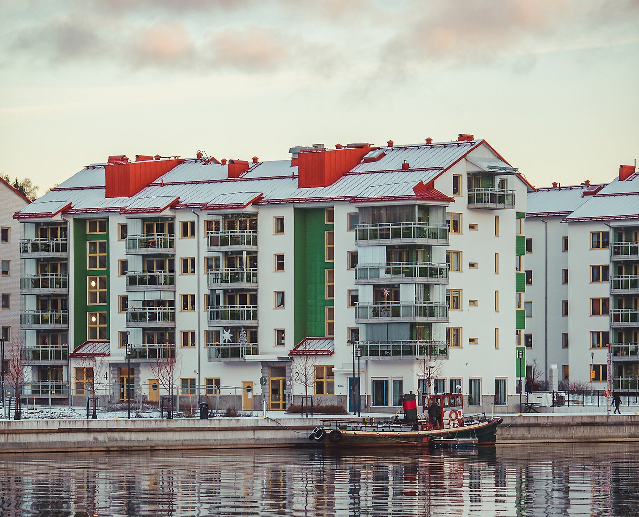 Hus på Norra Kajen